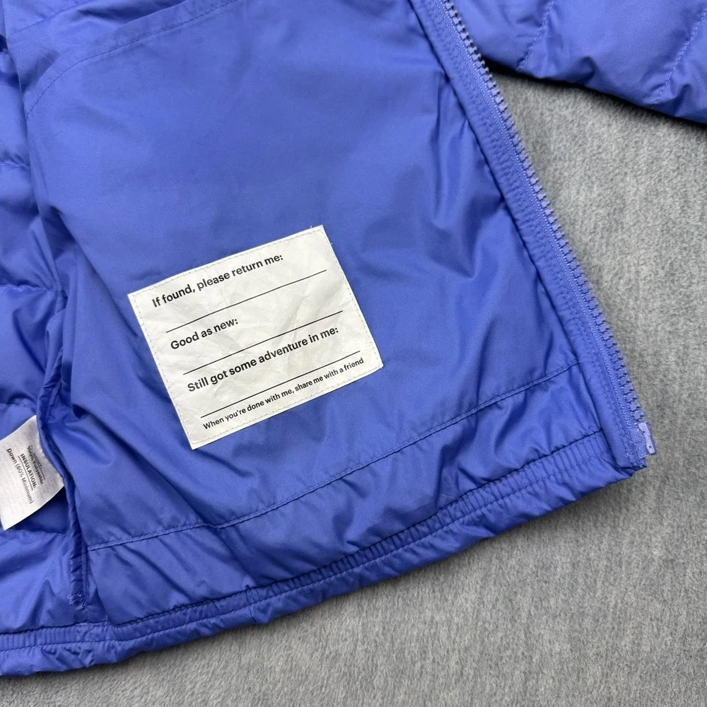 REI Co-op Jacket Kids Medium Purple Down 650 Puffer Coat Lightweight‎ Insulated